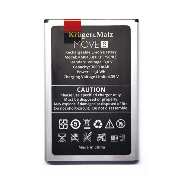 Bateria Kruger&Matz Move 8 ORG