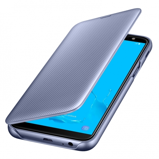 Oryginalne etui Samsung J6 Wallet Cover Lawenda - Image 2