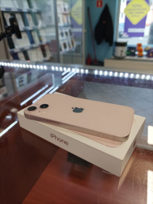 Używany iPhone 13 4/128GB Pink  Bateria 100% Stan idealny! - Image 3