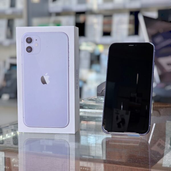 Używany iPhone 11 64GB Purple, bateria 100%. IDEAŁ !!