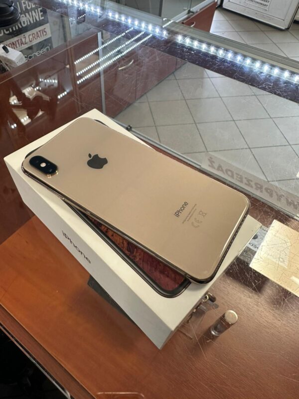 Używany iPhone Xs Max 4/256GB Gold Bateria 100% - Image 4
