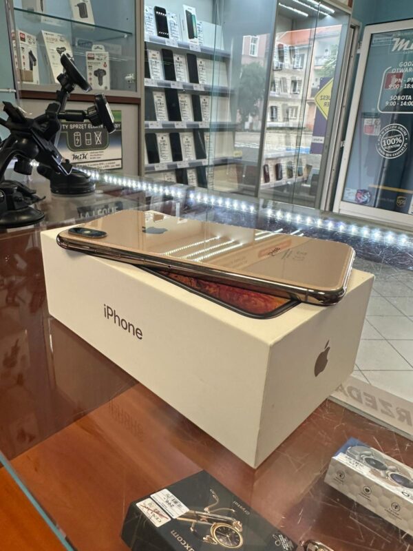 Używany iPhone Xs Max 4/256GB Gold Bateria 100% - Image 3